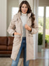 'Brynn' Hooded Long Sleeve Winter Coat - Celes Fashion
